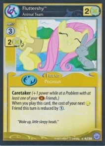 Fluttershy *Animal Team* (V.2 - Foil) - Premiere