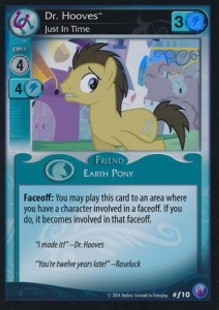 Dr. Hooves *Just In Time* (V.2 - Foil) - Canterlot Nights