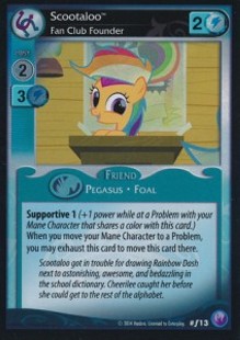 Scootaloo *Fan Club Founder* (V.2 - Foil) - Canterlot Nights