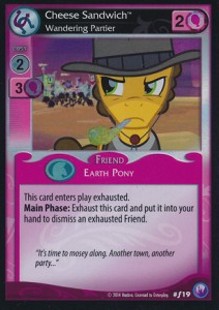 Cheese Sandwich *Wandering Partier* (V.2 - Foil) - Canterlot Nights
