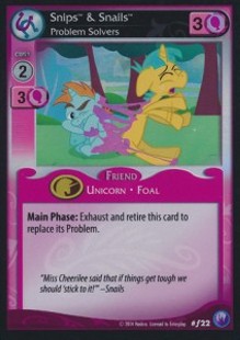 Snips & Snails *Problem Solvers* (V.2 - Foil) - Canterlot Nights