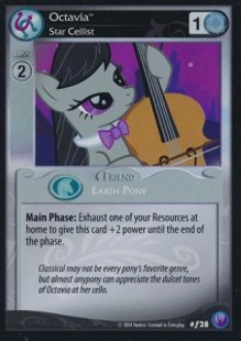 Octavia *Star Cellist* (V.2 - Foil) - Canterlot Nights