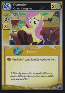 Fluttershy *Critter Caregiver* (V.2 - Foil) - Canterlot Nights