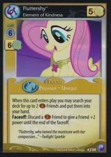 Fluttershy *Element of Kindness* (V.2 - Foil) - Canterlot Nights