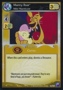Manny Roar *Mild Manticore* (V.2 - Foil) - Canterlot Nights