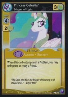 Princess Celestia *Bringer of Light* (V.2 - Foil) - Canterlot Nights