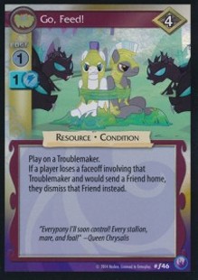 Go, Feed! (V.2 - Foil) - Canterlot Nights