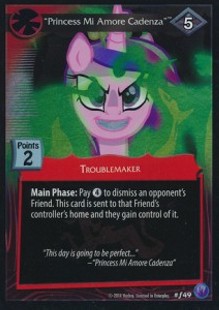 "Princess Mi Amore Cadenza" (V.2 - Foil) - Canterlot Nights
