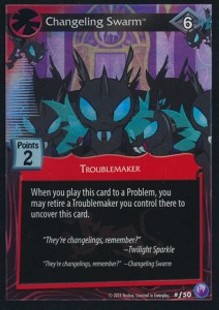 Changeling Swarm (V.2 - Foil) - Canterlot Nights