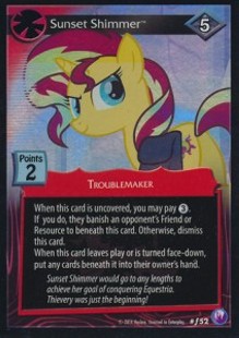 Sunset Shimmer (V.2 - Foil) - Canterlot Nights