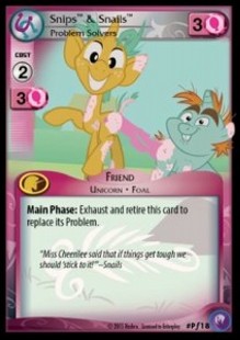Snips & Snails *Problem Solvers* (V.3 - Promo) - Canterlot Nights