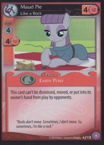 Maud Pie *Like a Rock* (V.2 - Foil) - The Crystal Games