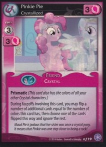 Pinkie Pie *Crystallized* (V.2 - Foil) - The Crystal Games