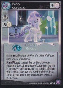 Rarity *Crystallized* (V.2 - Foil) - The Crystal Games