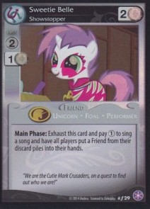 Sweetie Belle *Showstopper* (V.2 - Foil) - The Crystal Games