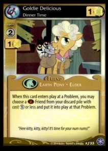 Goldie Delicious *Dinner Time* (V.2 - Foil) - The Crystal Games