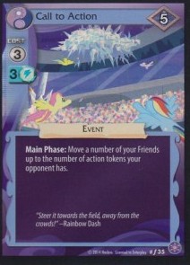 Call to Action (V.2 - Foil) - The Crystal Games