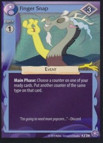Finger Snap (V.2 - Foil) - The Crystal Games
