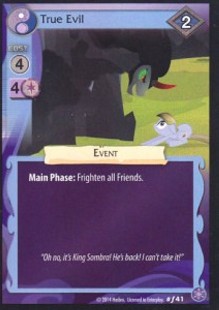 True Evil (V.2 - Foil) - The Crystal Games