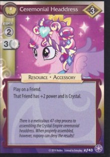 Ceremonial Headdress (V.2 - Foil) - The Crystal Games