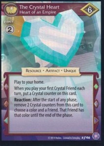 The Crystal Heart *Heart of an Empire* (V.2 - Foil) - The Crystal Games