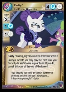 Rarity *Indifferent Decorator* (V.2 - Promo) - Marks in Time