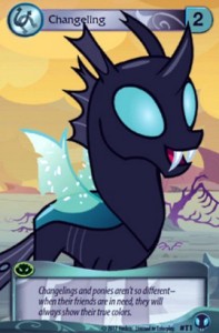 Changeling Token - Defenders of Equestria