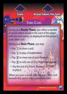 Turn Card - Canterlot Nights