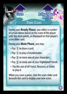 Turn Card - The Crystal Games