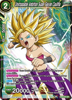 Unstoppable Ambition Super Saiyan Caulifla - Cross Worlds