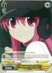 Baseball Girl, Yui - Angel Beats! Re:Edit