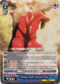 "Broken Wall" Colossal Titan - Attack on Titan
