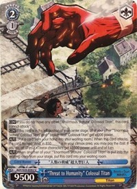 "Threat to Humanity" Colossal Titan - Attack on Titan