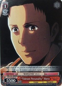 "Tolerant Personality" Marco - Attack on Titan