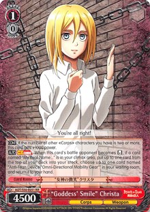"'Goddess' Smile" Christa (V.1 - Double Rare) - Attack on Titan: Vol.2