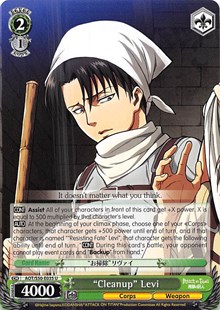 "Cleanup" Levi - Attack on Titan: Vol.2