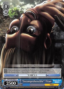 "Incomprehensible" Titan - Attack on Titan: Vol.2