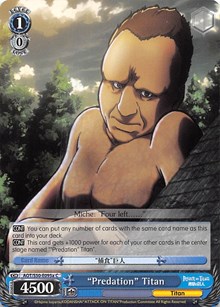 "Predation" Titan (V.1 - Common) - Attack on Titan: Vol.2