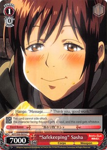 "Safekeeping" Sasha - Attack on Titan: Vol.2