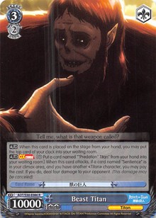 Beast Titan (V.1 - Rare) - Attack on Titan: Vol.2