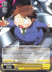 The Boy Who Wanted Wings, Haruyuki - Accel・World