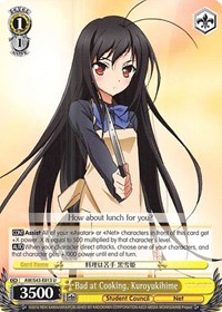 Bad at Cooking, Kuroyukihime - Accel・World: Infinite Burst