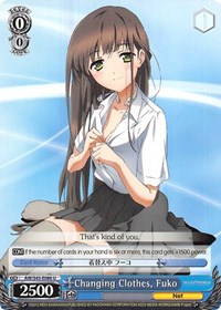 Changing Clothes, Fuko - Accel・World: Infinite Burst