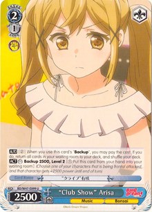 "Club Show" Arisa - BanG Dream!