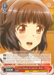 Live House at Sunset, Rimi - BanG Dream!