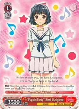 "Poppin'Party" Rimi Ushigome (V.1 - Trial Deck) - BanG Dream!