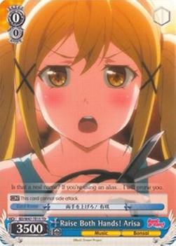 Raise Both Hands! Arisa - BanG Dream!