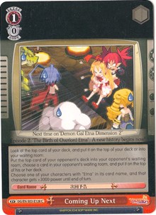 Coming Up Next - Disgaea