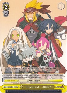 Important... Allies? - Disgaea