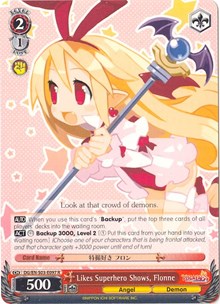 Likes Superhero Shows, Flonne - Disgaea